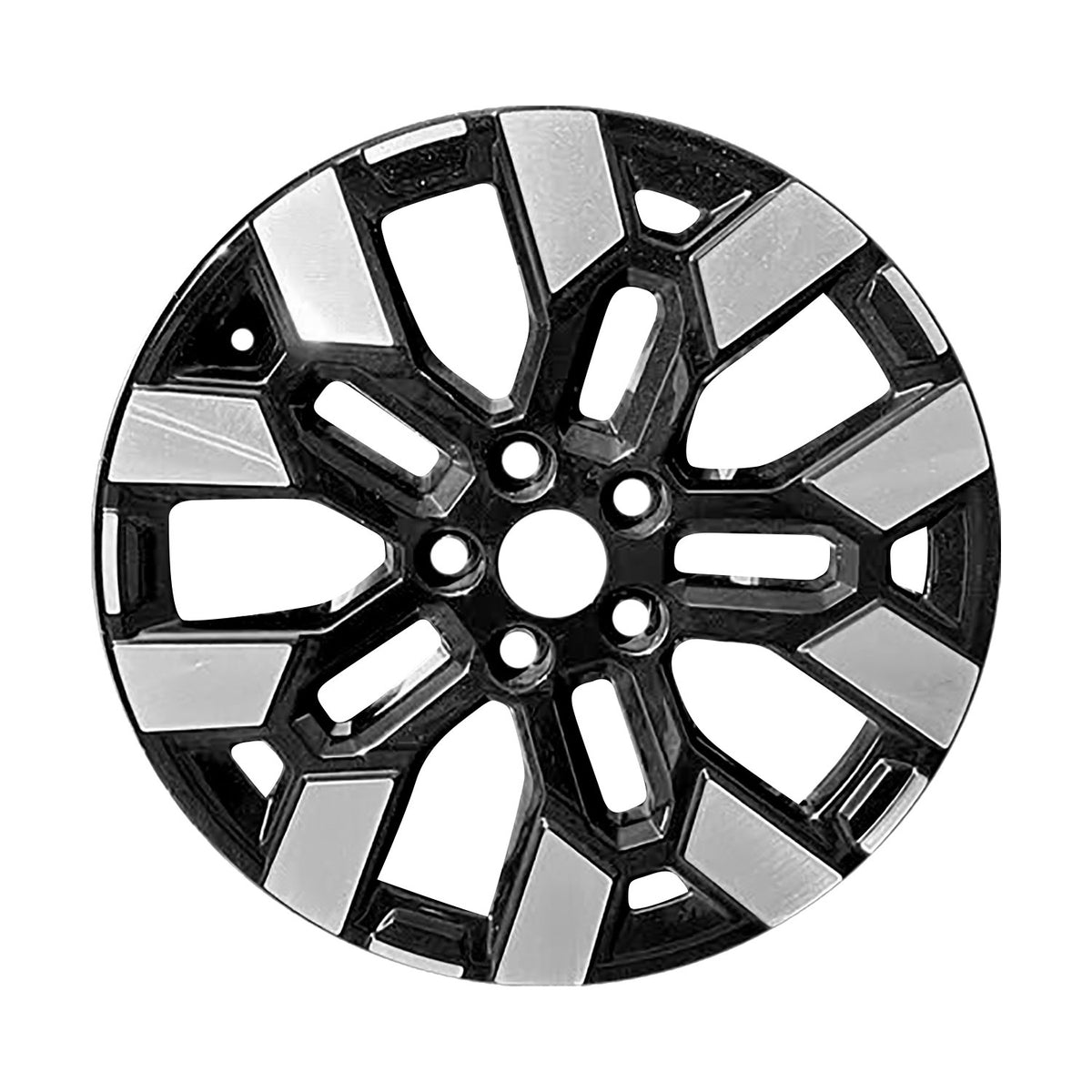 18" x 7.5" Hyundai Santa Cruz 2025 Factory OEM Wheel Rim Machined Black 71100