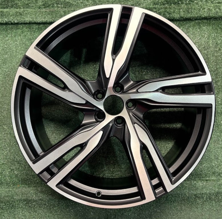 22" x 9" Volvo XC90 2016 2017 2018 2019 Factory OEM Wheel Rim 70424 CNC Satin B