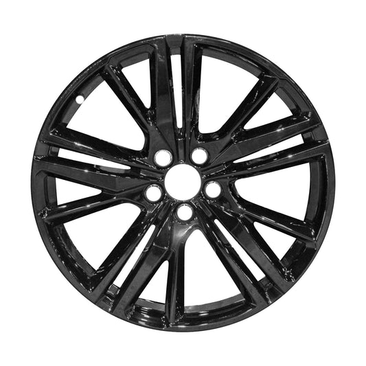 19" x 8" Volvo S60 2019 2020 2021 2022 2023 Factory OEM Wheel Rim Black 70473