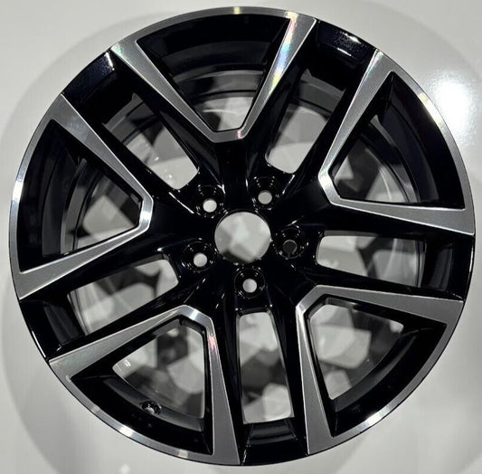 18" x 8" Volvo S60 V60 2017 2018 70427 Tucan OEM Wheel Rim CNC Gloss Black