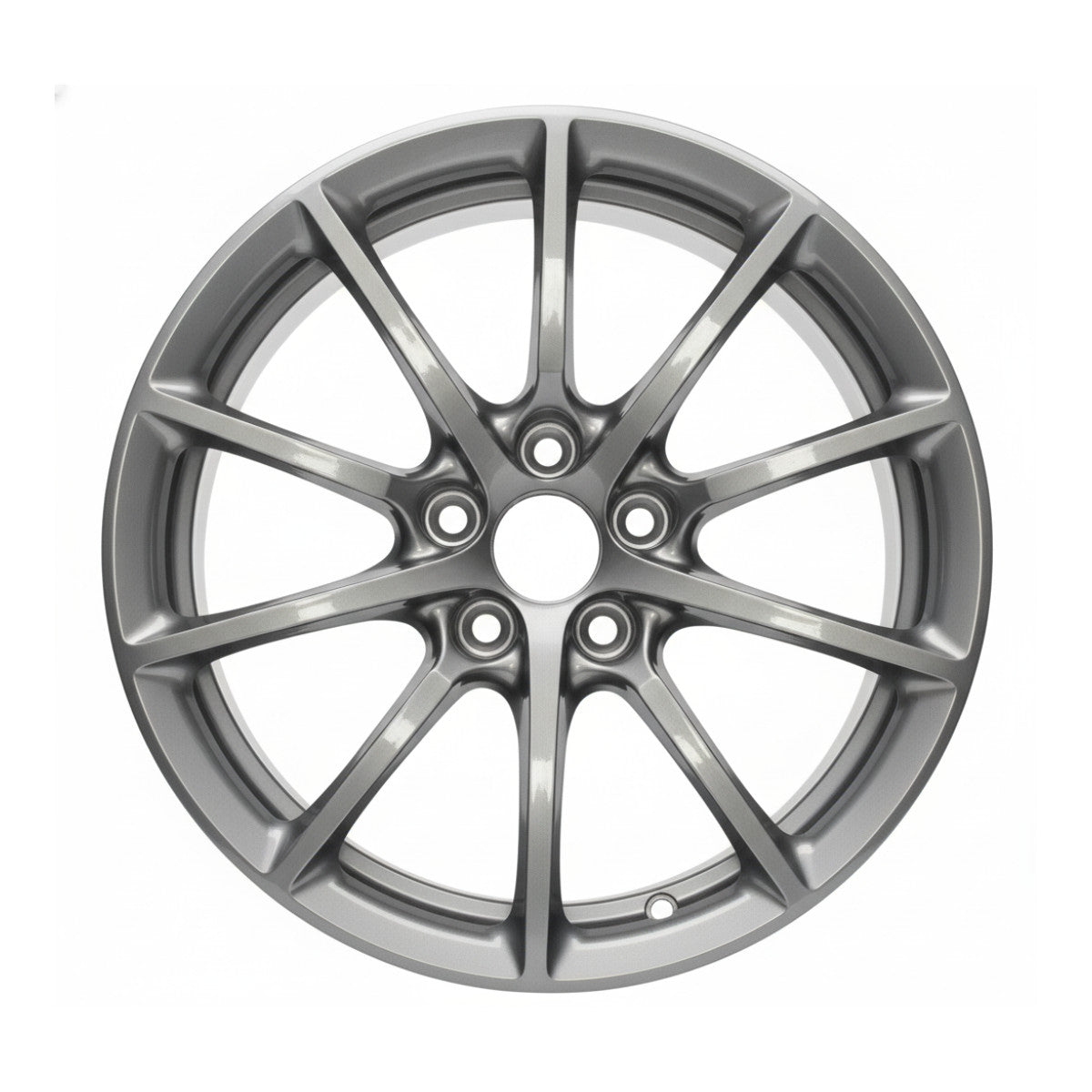 Alfa Romeo Giulia 2017 18 19 20 21 22 2023 58135 OEM rim 17 x 7.5 Deep Silver