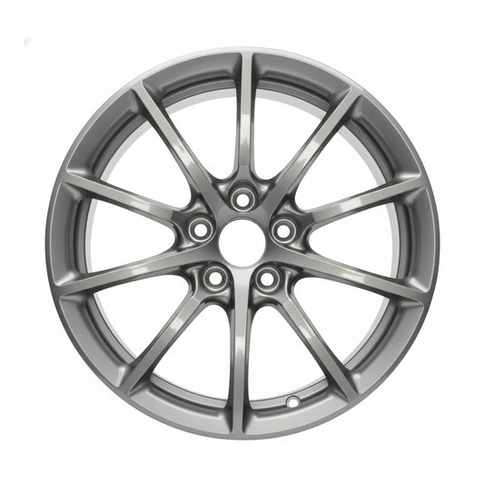 Alfa Romeo Giulia 2017 18 19 20 21 22 2023 58135 OEM rim 17 x 7.5 Deep Silver