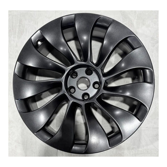 Tesla Model Y 2020 96930 aluminum OEM wheel rim 21 x 9.5 Front Charcoal