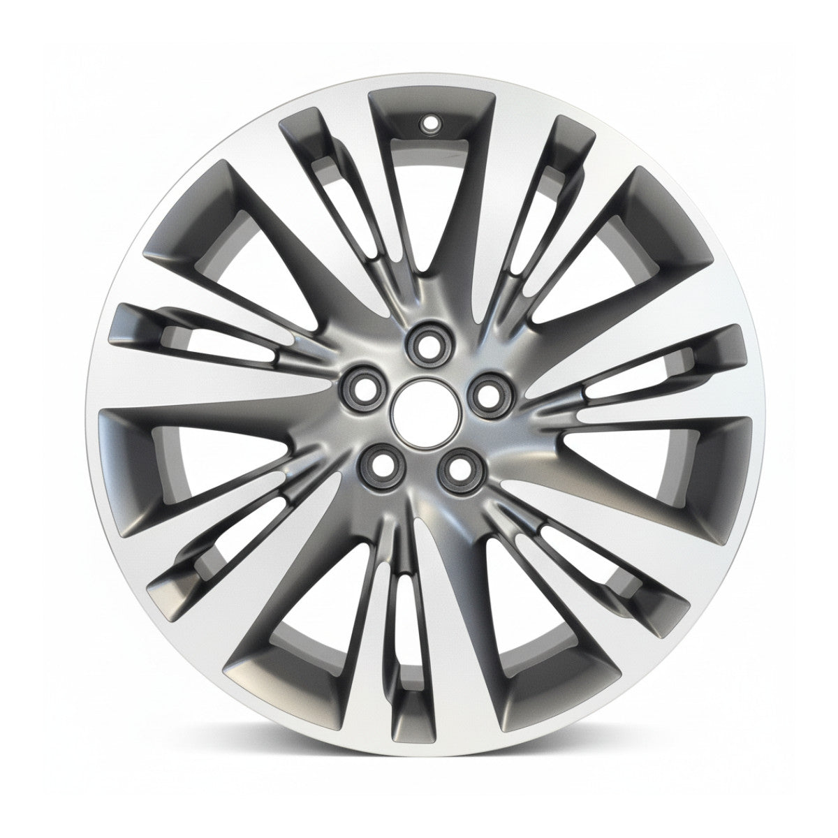 Lincoln MKZ 17 18 19 20 10129 OEM wheel rim 19 x 8 CNC CHARCOAL