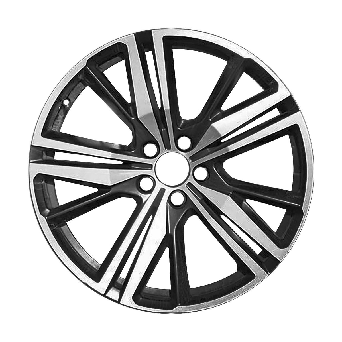 19" x 8" Volvo S60 2019 2020 2021 Factory OEM Wheel Rim Machined Black 70473