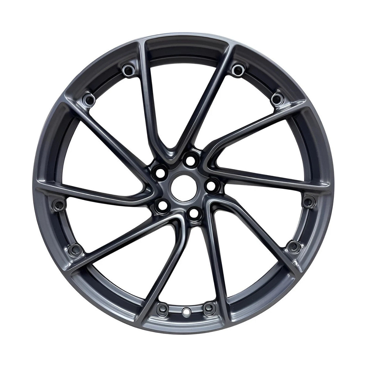Tesla Model 3 2024 2025 2026 94081 aluminum OEM rim 20 x 9 Matte Charcoal FRONT