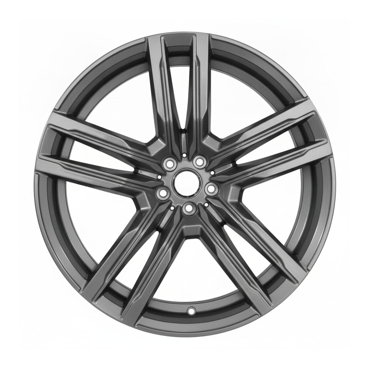 BMW X5 X6 X5M X6M 2021-2023 95140 86241 OEM wheel rim 21 x 10.5 FRONT CHARCOAL