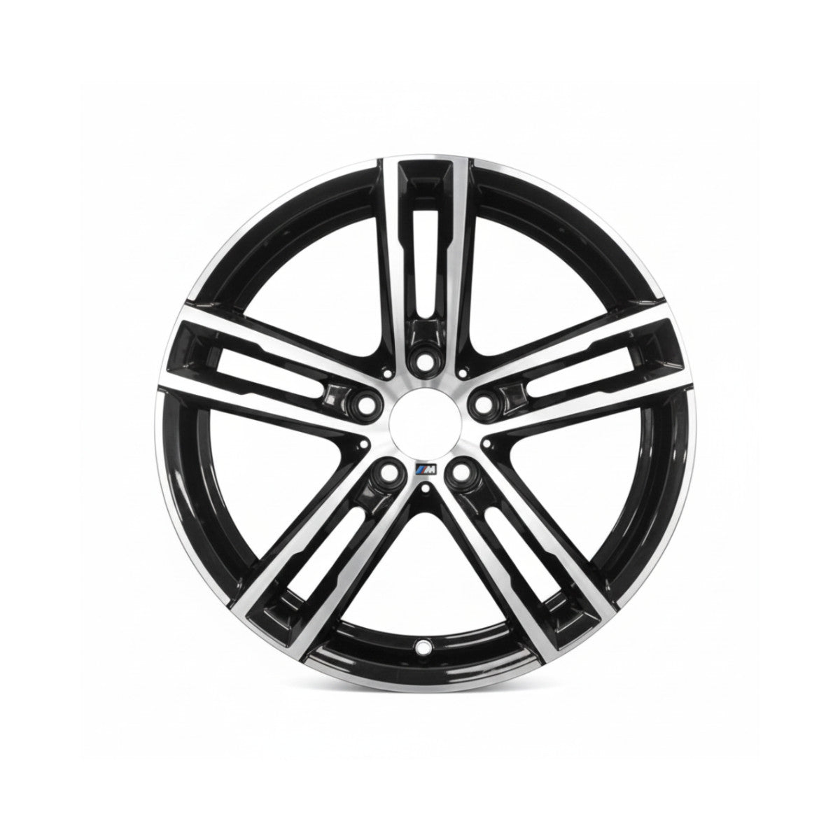 BMW M240I 2018 2019 2020 2021 86512 aluminum OEM rim 18 x 7.5 CNC Black FRONT