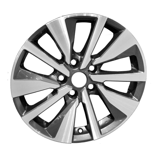 17" x 7" Nissan Sentra 2020 2021 Factory OEM Wheel Rim Machined Charcoal 62824