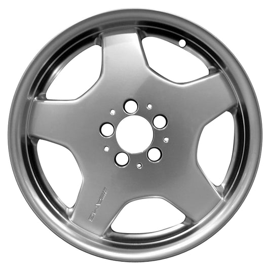 18" x 9.5" Mercedes-Benz S600 2001 2002 Rear Factory OEM Wheel Rim Polish 65207