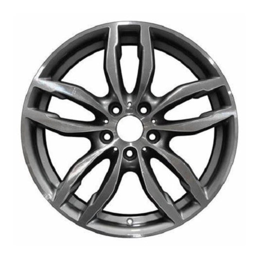 BMW X3 X4 2015 2016 2017 2018 86101 aluminum OEM rim 19 x 8.5 CNC Silver FRONT