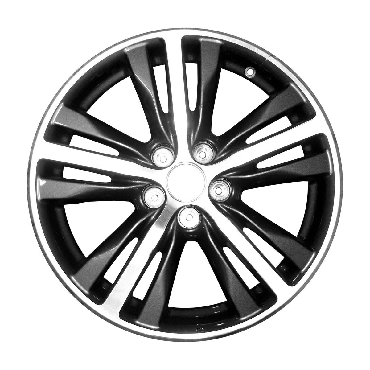 18" x 7.5" Infiniti Qx60 2016 2017 Factory OEM Wheel Rim Machined Black 73782