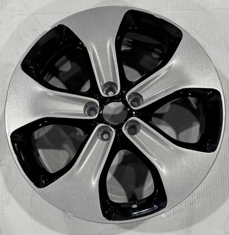 Polish Black 18x7 Jeep Compass 2017 2018 2019 2020 2021 Alloy OEM Wheel Rim 9190