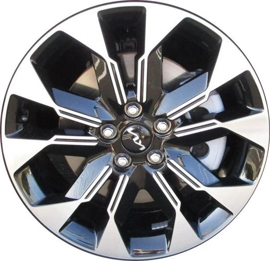 19" x 7.5" Kia Carnival 2022 2023 2024 Factory OEM Wheel Rim 74831 CNC Black
