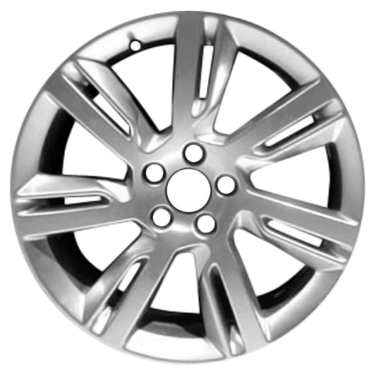 18" x 8" Volvo S60 2011 2012 2013 Factory OEM Wheel Rim Silver 70370