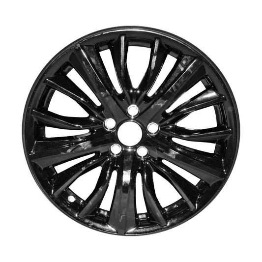 19" x 8" Acura Tlx 2015 2016 2017 Factory OEM Wheel Rim Black 71829