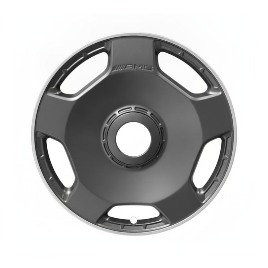 Mercedes GT GT63s 2019 2020 85818 OEM rim 21 x 11.5 Rear Matte Black CNC Flange