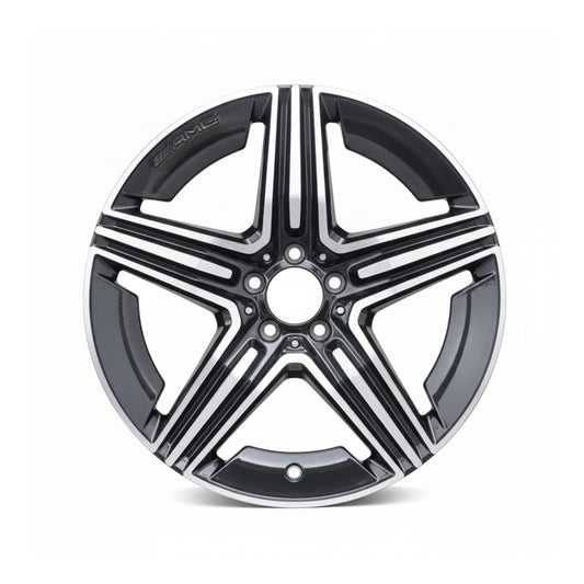 Mercedes GLC300 GLC350E 23 - 26 85914 aluminum OEM rim 20 x 8.5 CNC Black FRONT