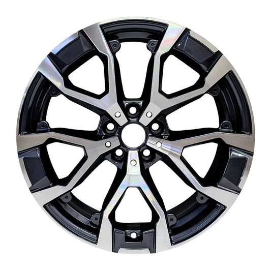 BMW X3 2025 2026 86713 aluminum OEM rim 19 x 8.5 CNC Dark Charcoal