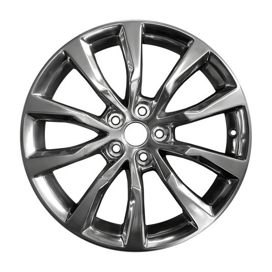 19" x 8.5" Cadillac Xts 2015 2016 2017 Factory OEM Wheel Rim Hyper Silver 04729