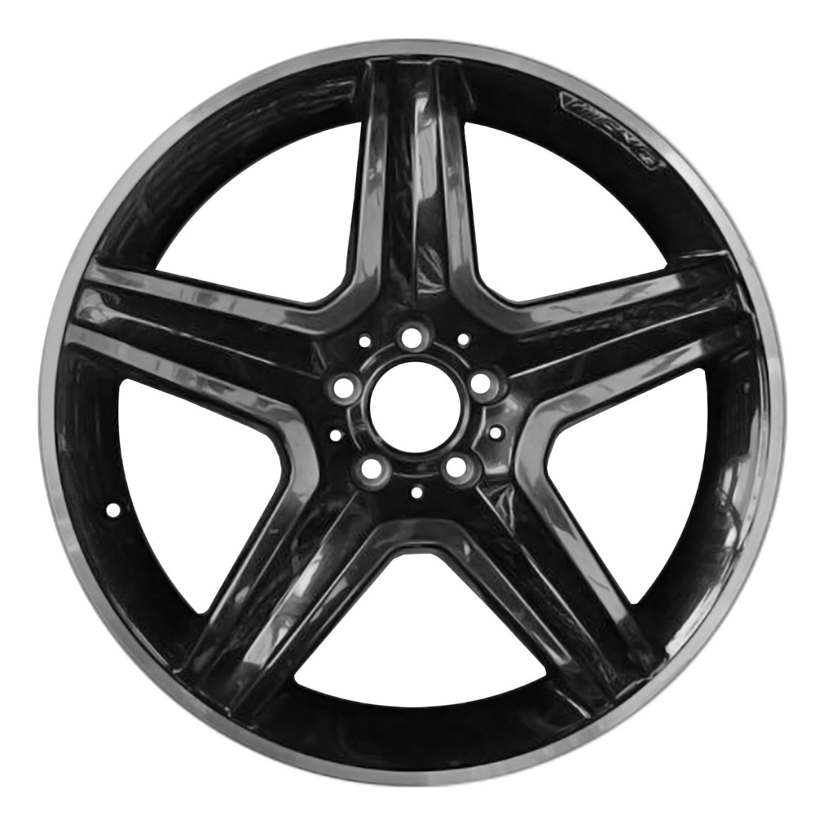19" x 8" Mercedes-Benz Gla250 2015 Factory OEM Wheel Rim Machined Black 85384