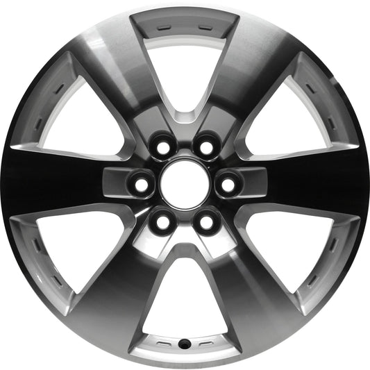 20" x 7.5" Chevrolet Traverse 2009 Factory OEM Wheel Rim Machined Silver 05406
