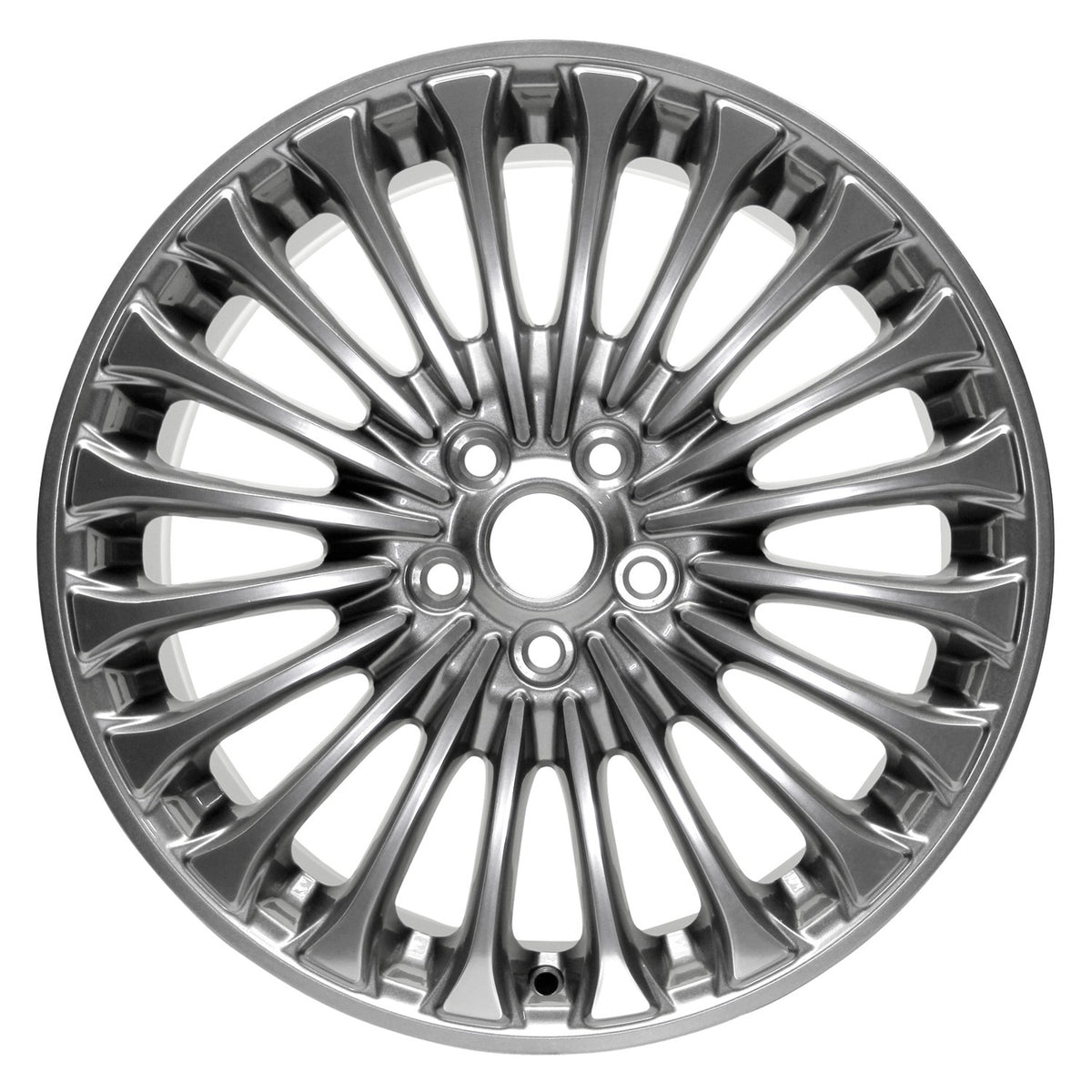 18" x 8" Ford Fusion 2013 2014 2015 2016 OEM Wheel Rim Polished Charcoal 03961