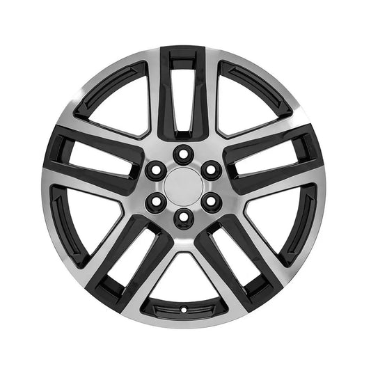 20" x 9" Chevrolet Colorado 2023 Factory OEM Wheel Rim Machined Charcoal 05913