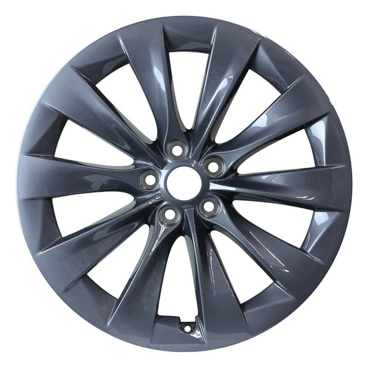 20x9 Front Tesla Model X Slipstream 2016 2017 2018 2019 2020 2021 OEM Wheel Rim