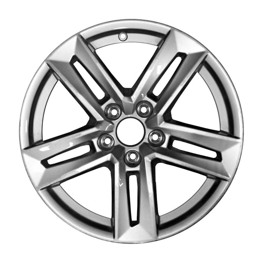 17" x 7.5" Audi A4 2017 2018 Rear Factory OEM Wheel Rim Silver 59001