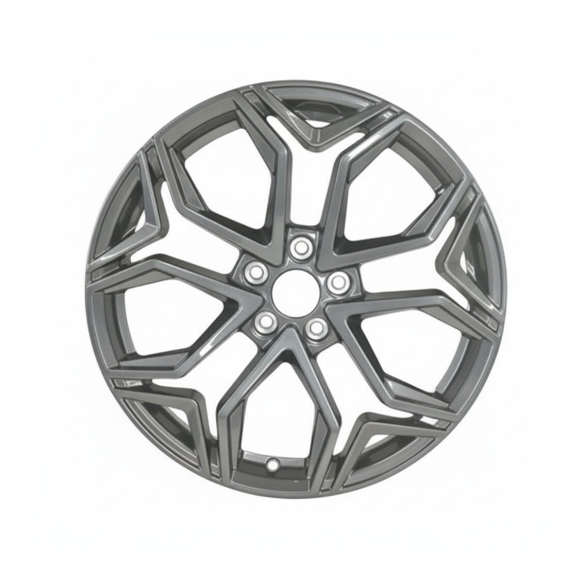Nissan Kicks 2025 62249 94110 aluminum OEM wheel rim 19 x 7.5 Dark Charcoal