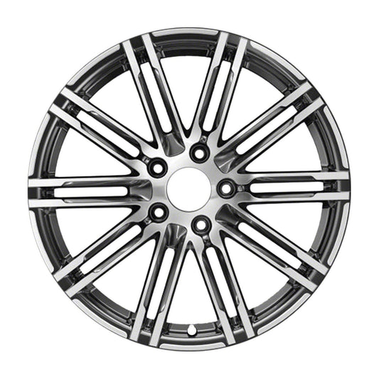 20" x 9.5" Porsche Panamera 2010 2011 Front Factory OEM Wheel Rim Machined 67489