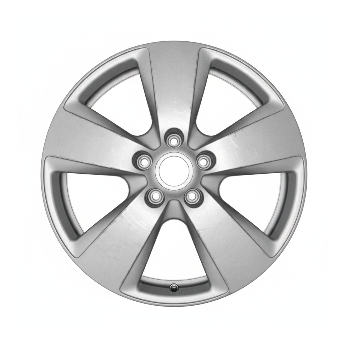Porsche Cayenne 19 - 23 67565 aluminum OEM wheel rim 19 x 9.5 Silver Rear