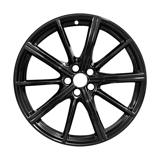 21" x 9" Audi S8 2022 2023 2024 2025 Factory OEM Wheel Rim Black 12139