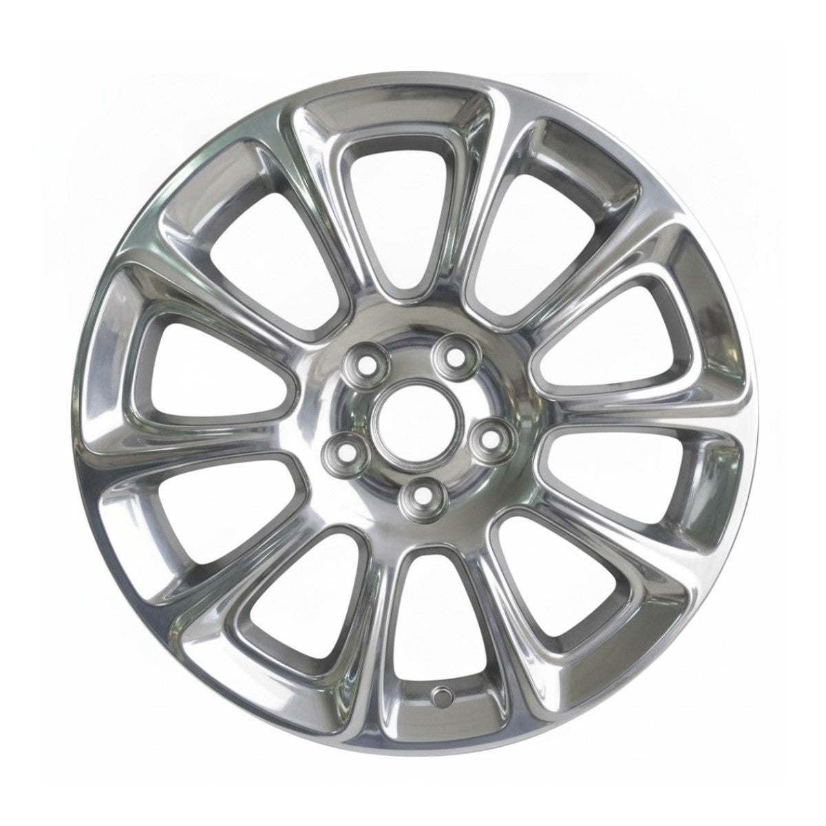 Dodge Dart 2013 2014 2015 2016 2446 aluminum OEM wheel rim 17 x 7.5 Polished