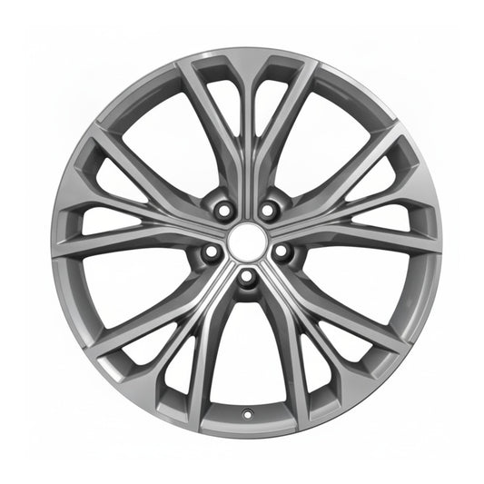 Audi Q8 20 21 22 23 24 59102 aluminum OEM wheel rim 21 x 10 CNC Charcoal