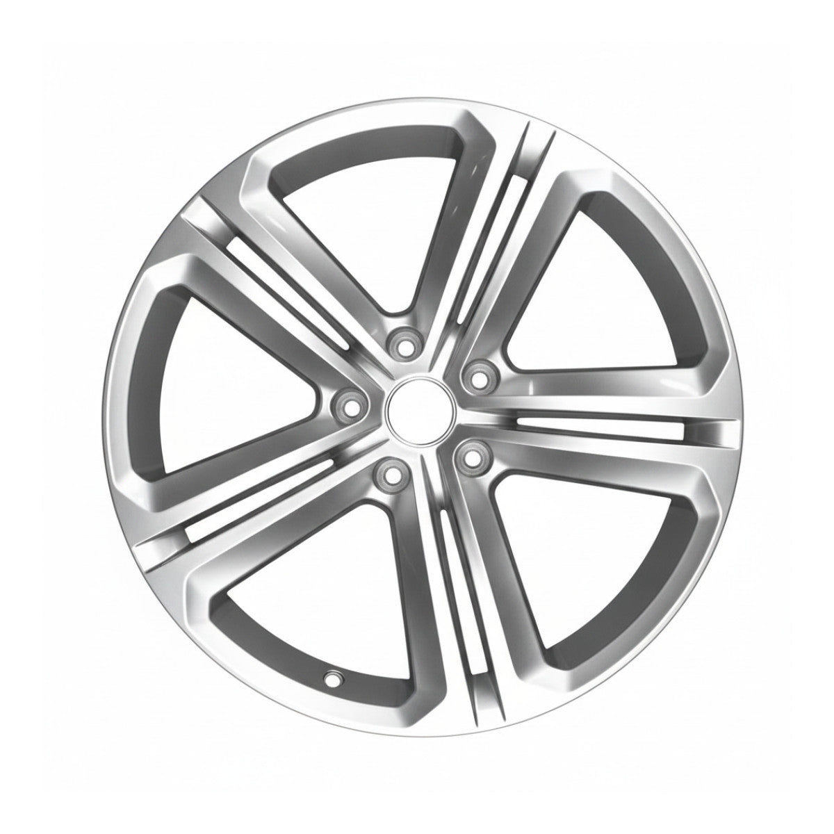 Volkswagen Touareg 2017 70024 aluminum OEM wheel rim 21 x 9.5 Silver