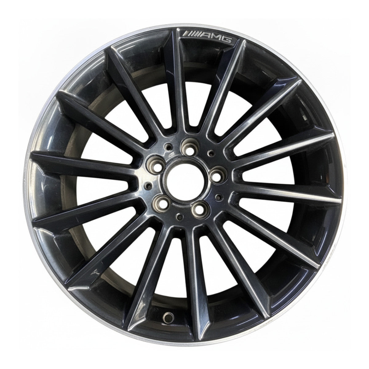 Mercedes CLA250 A250 A220 2019 - 2025 85727 OEM wheel rim 19 x 7.5 Black Flange