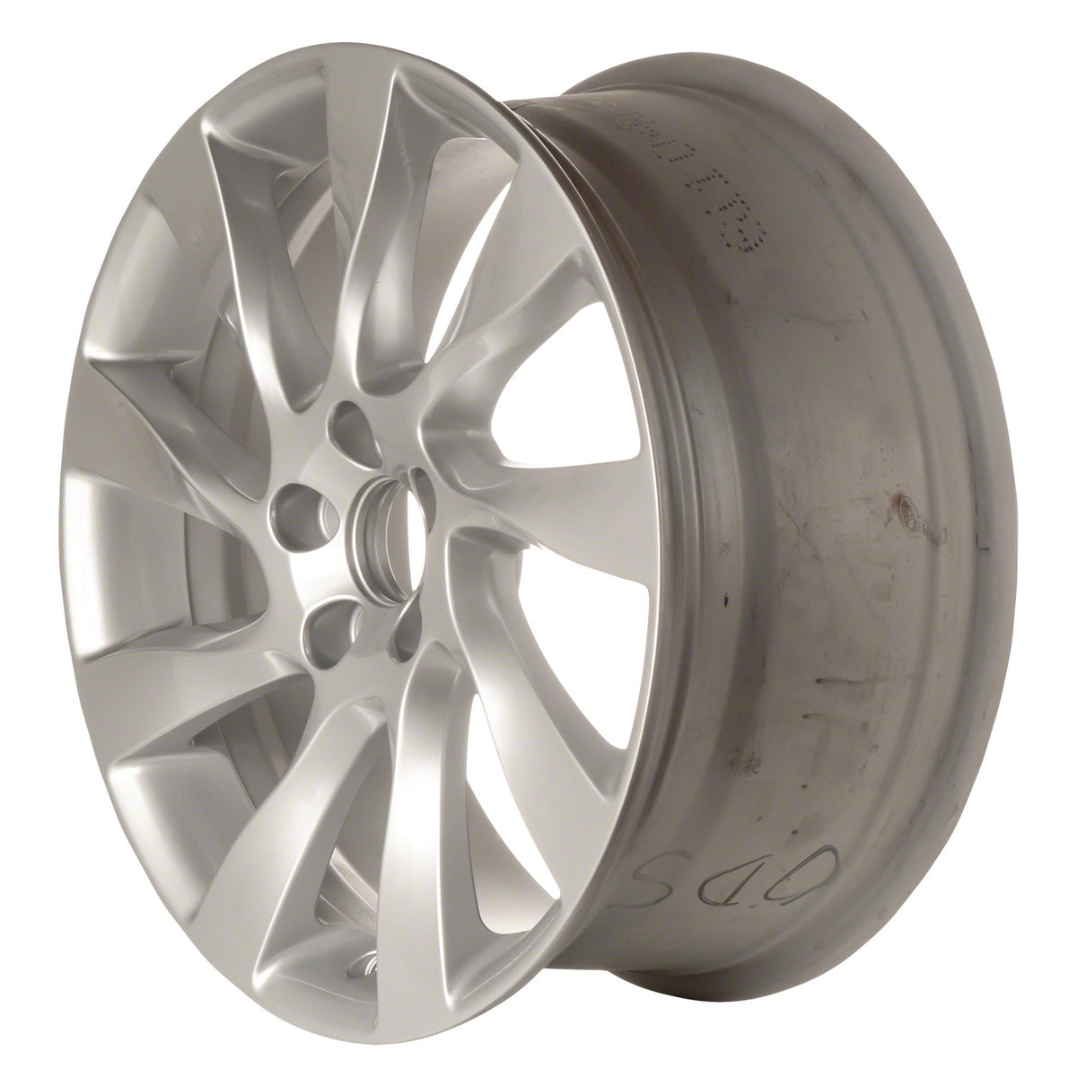 18" x 8" Volvo S80 2012 2013 2014 2015 2016 Factory OEM Wheel Hyper Silver 70378