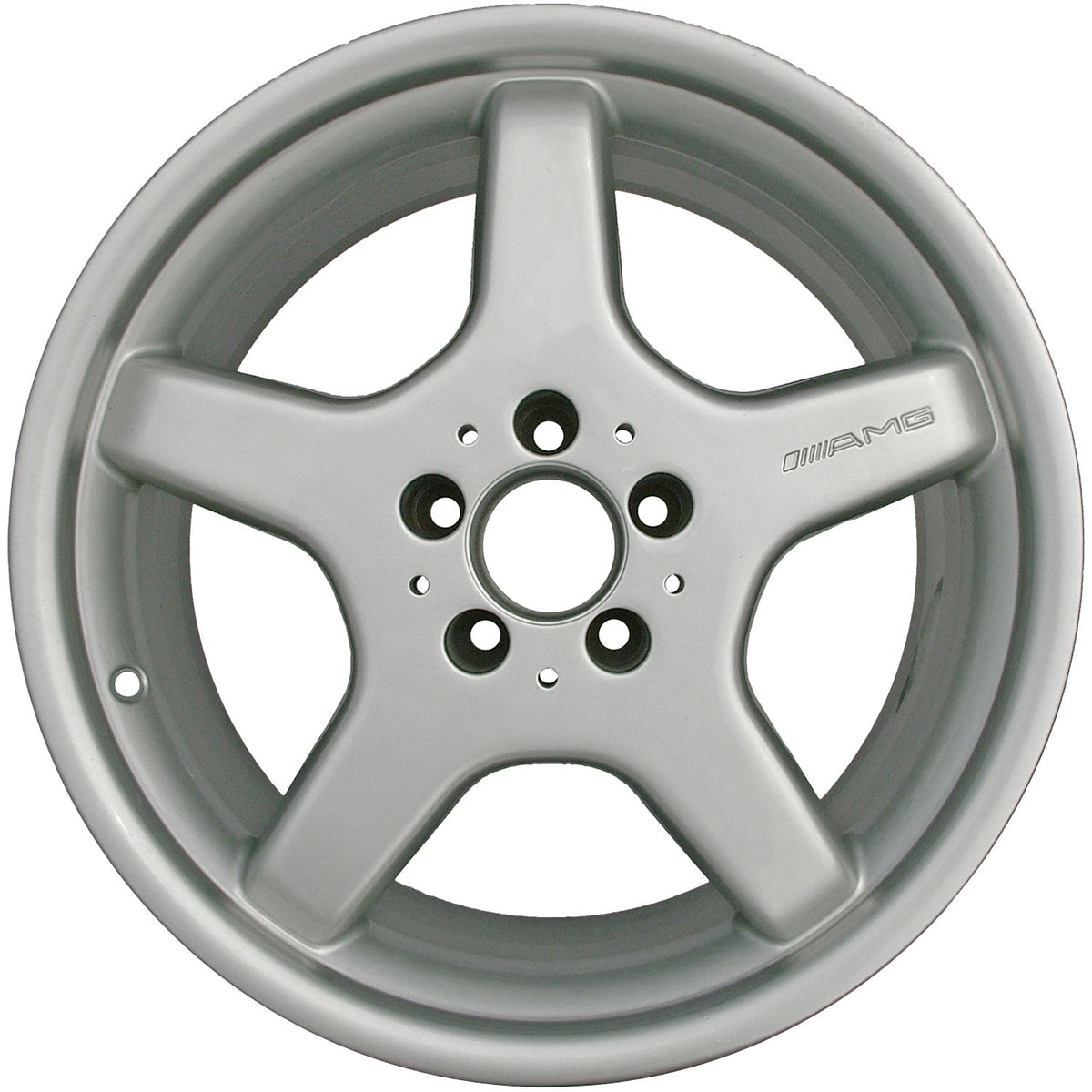 18" x 9.5" Mercedes-Benz SL65 AMG 2006 Rear Factory OEM Wheel Rim Silver 65280