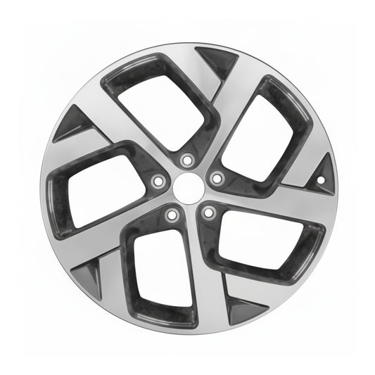Lucid Air 2022 95674 aluminum OEM wheel rim 21 x 8.5 CNC Black FRONT