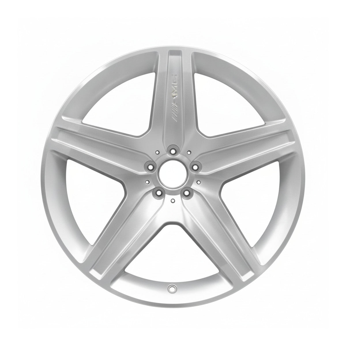 Mercedes GL550 2010 2011 2012 85108 aluminum OEM wheel rim 21 x 10 CNC Silver