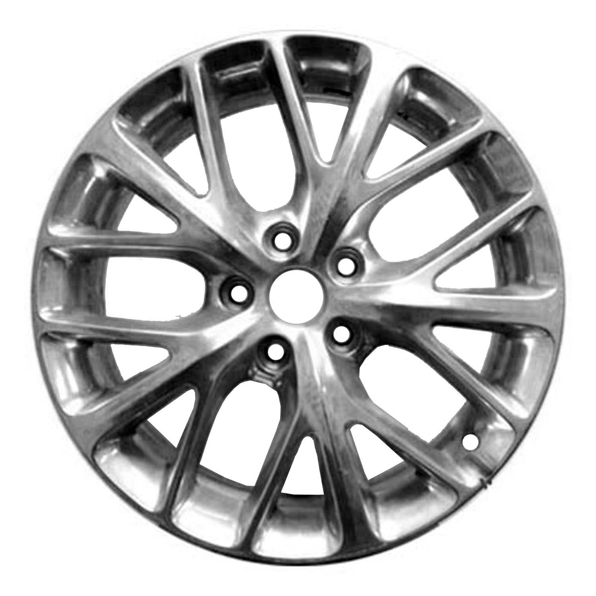 20" x 8" Dodge Durango 2014 2015 2016 2017 Factory OEM Wheel Rim Polished 09129