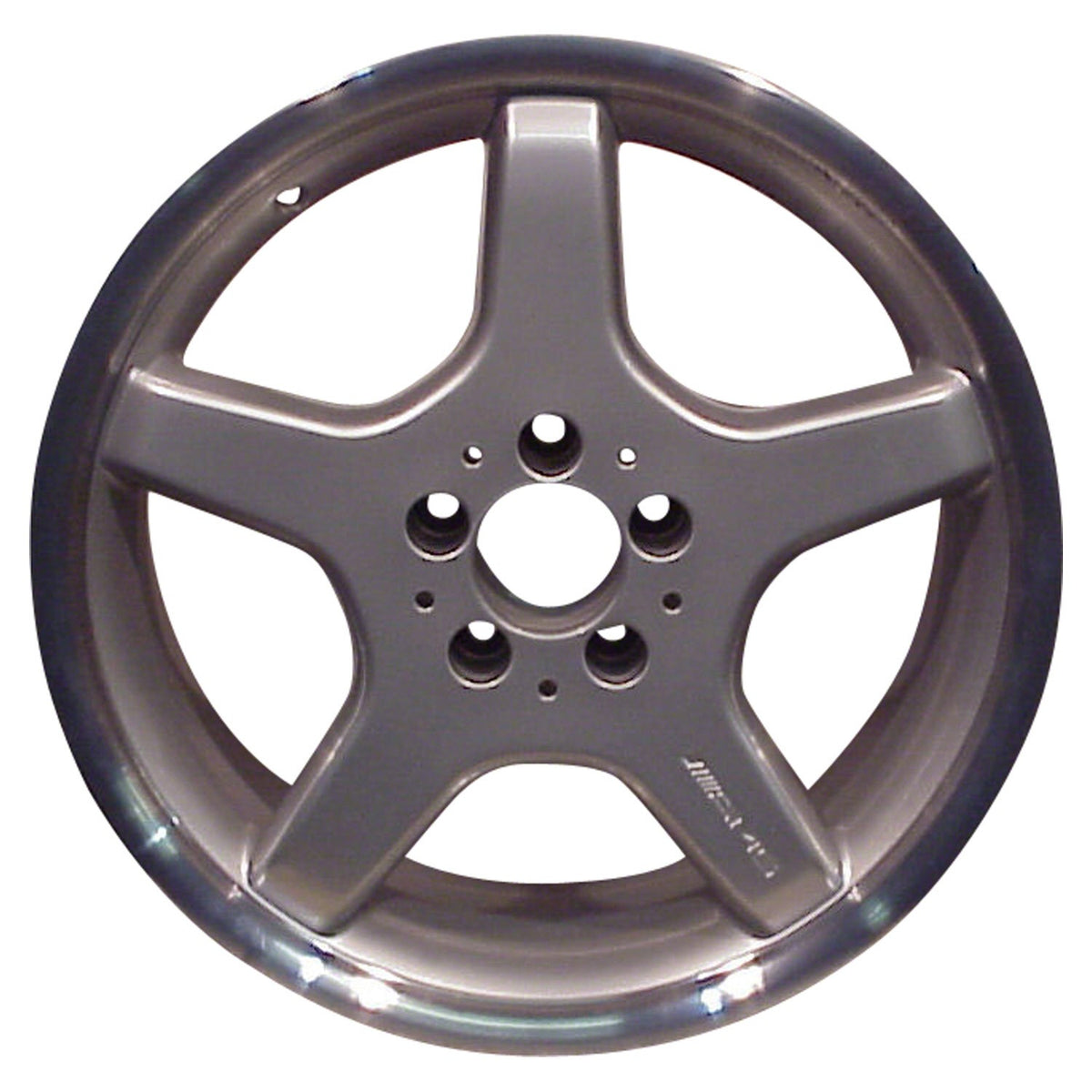 18" x 8.5" Mercedes-Benz SL65 AMG 2006 Front OEM Wheel Rim Hyper Silver 65279