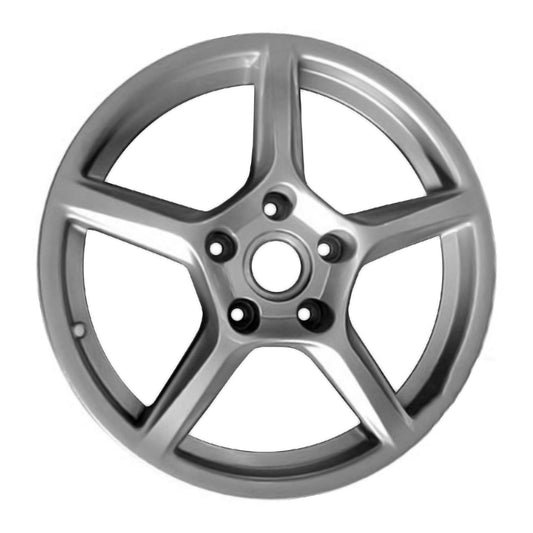 18" x 9" Porsche Boxster 2013 2014 2015 Rear Factory OEM Wheel Rim Silver 67439
