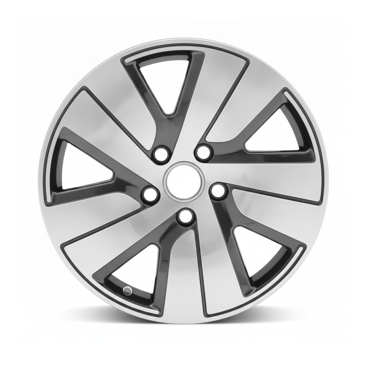Porsche Taycan 20 21 22 23 24 66151 OEM wheel rim 19 x 10 Polished Black REAR