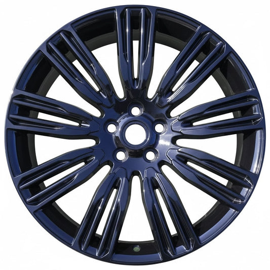22" RANGE ROVER WHEEL RIM FACTORY OEM 2018-2020 72328 MACHINED BLACK