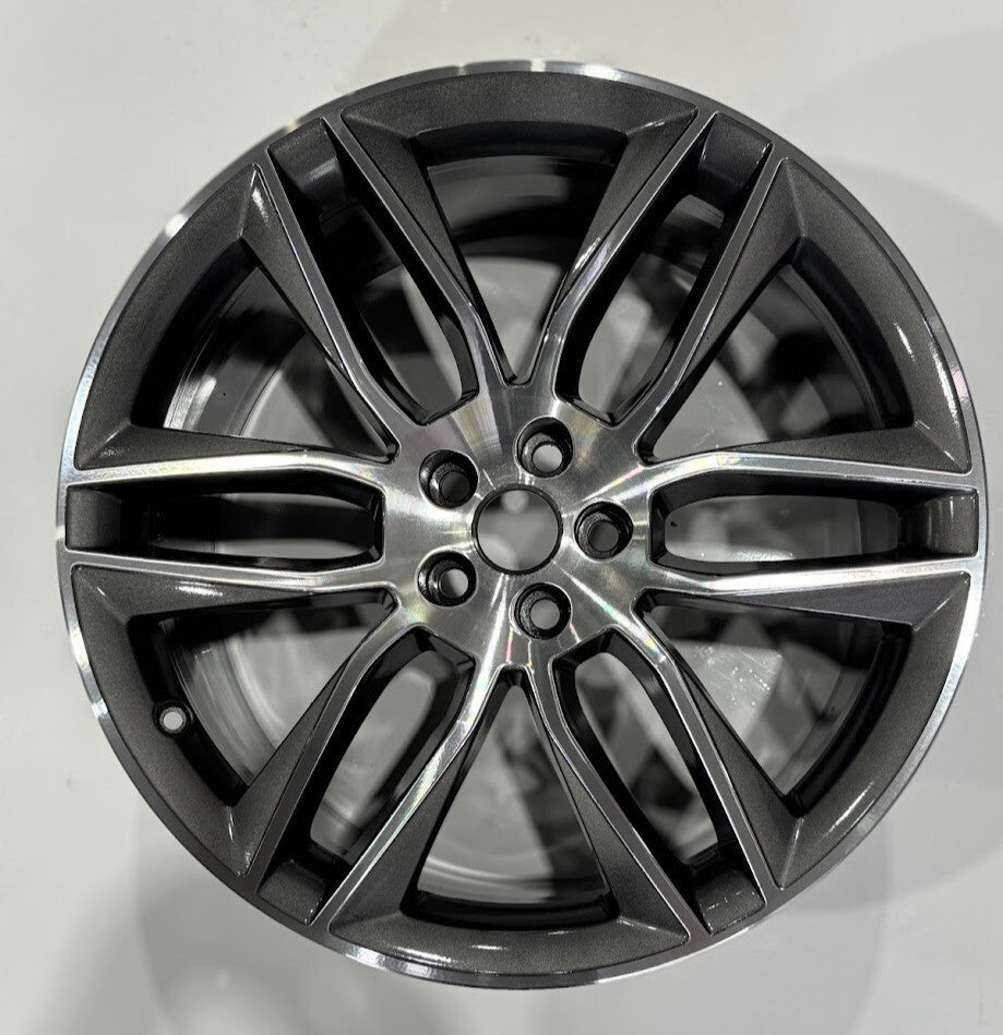 20x10 Rear Jaguar F-Type Gyrodyne 2014-2024 OEM Wheel Rim T2R36432 CNC Charcoal