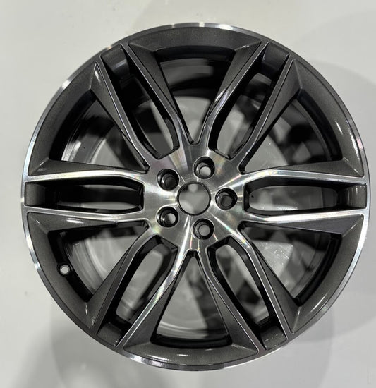 20x10 Rear Jaguar F-Type Gyrodyne 2014-2024 OEM Wheel Rim T2R36432 CNC Charcoal