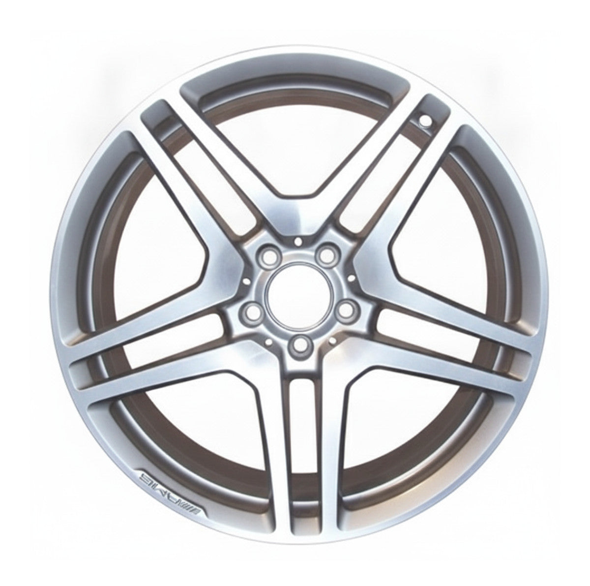 Mercedes CL63 CL65 AMG 2008 - 2013 85051 OEM rim 20 x 8.5 Polish Charcoal FRONT